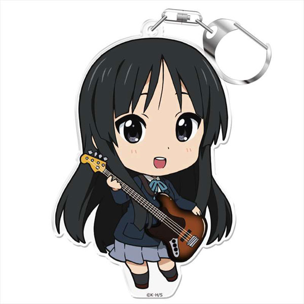 けいおん！ ぷにこれ！キーホルダー(スタンド付) 秋山澪[アズメーカー]《在庫切れ》