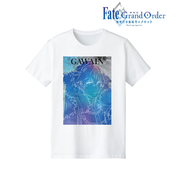 劇場版 Fate/Grand Order -神聖円卓領域キャメロット- 前編 Wandering； Agateram ガウェイン Tシャツ レディース M[アルマビアンカ]《在庫切れ》
