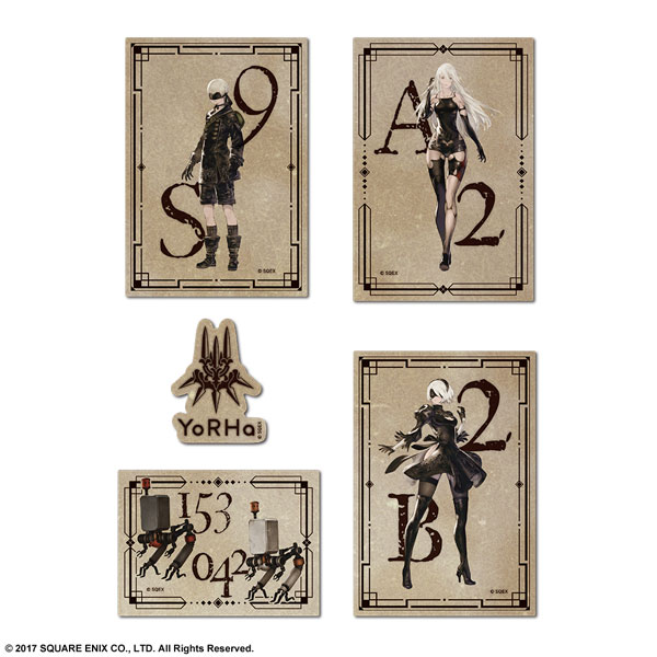 NieR ノベルティステッカー 96種 バラ売り対応可能 ノベルティ紹介