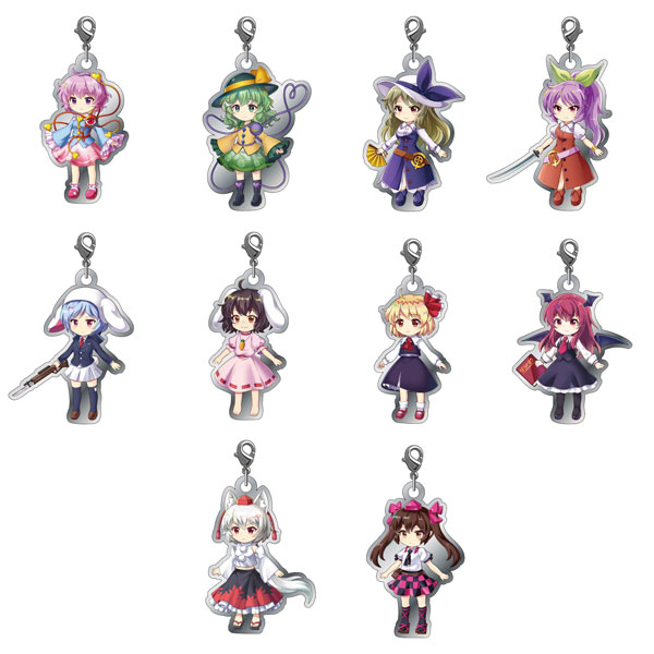 東方LostWord トレーディングダイカットメタルチャーム vol.4 10個入り