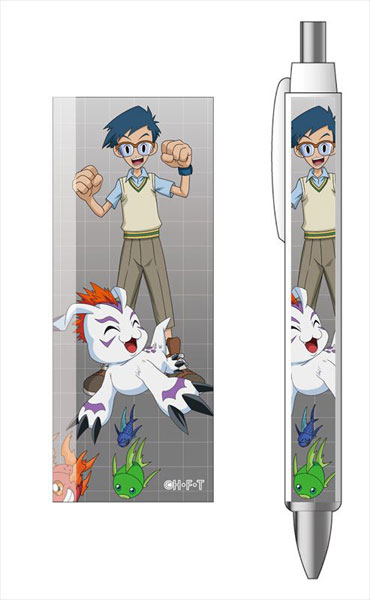 デジモンアドベンチャー： ボールペン 城戸丈＆ゴマモン 描き下ろしver.[コンテンツシード]《在庫切れ》