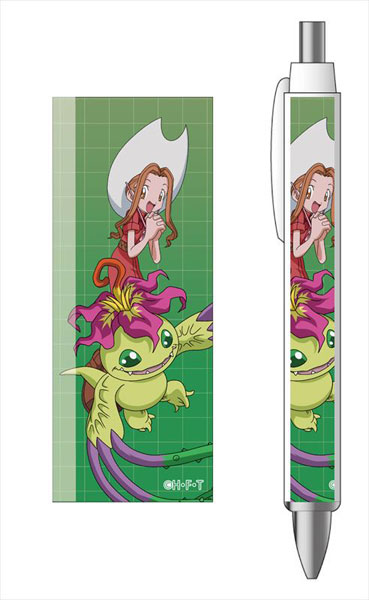 デジモンアドベンチャー： ボールペン 太刀川ミミ＆パルモン 描き下ろしver.[コンテンツシード]《在庫切れ》