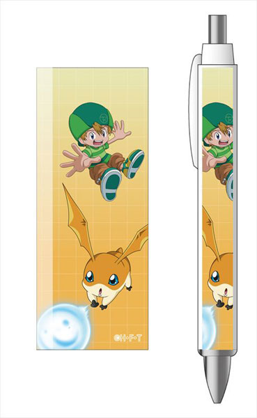 デジモンアドベンチャー： ボールペン 高石タケル＆パタモン 描き下ろしver.[コンテンツシード]《在庫切れ》
