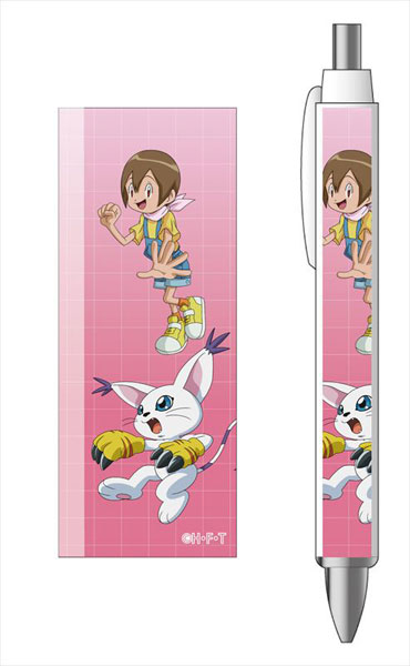 デジモンアドベンチャー： ボールペン 八神ヒカリ＆テイルモン 描き下ろしver.[コンテンツシード]《在庫切れ》