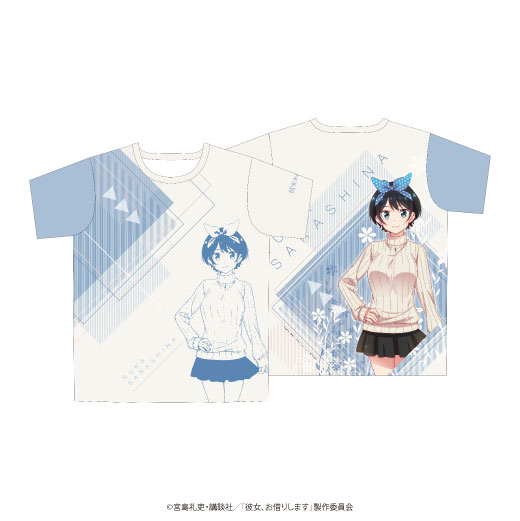 TVアニメ「彼女、お借りします」 フルグラフィックTシャツ 更科瑠夏[スターマイン]《在庫切れ》