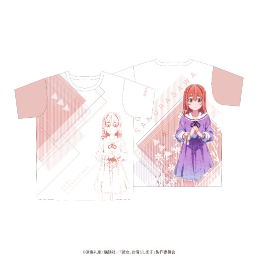 TVアニメ「彼女、お借りします」 フルグラフィックTシャツ 桜沢墨[スターマイン]《在庫切れ》