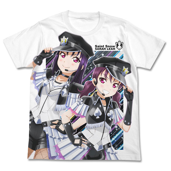 ラブライブ！サンシャイン！！ Saint Snow フルグラフィックTシャツ/WHITE-S[コスパ]