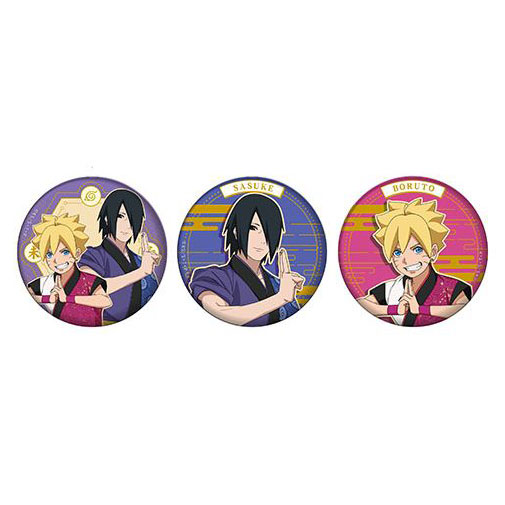 プリロール 缶バッジ NARUTO BORUTO 3個セット BORUTO-ボルト- NARUTO NEXT GENERATIONS 印 きらきら缶バッジ3