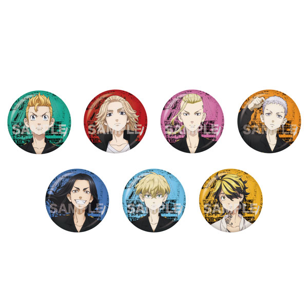 東京リベンジャーズ』 メタリック缶バッジ /01 第1弾 7個入りBOX