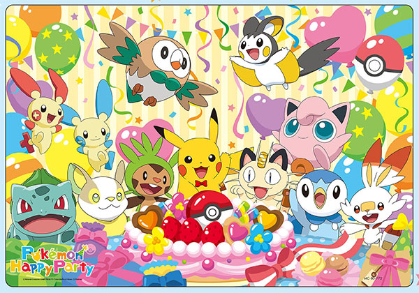ジグソーパズル チャイルドパズル ポケットモンスター ポケモンのハッピーパーティー！ 80ピース (MC-80-772)[タカラトミー]《在庫切れ》