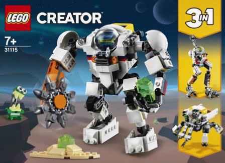 レゴ LEGO Creator 宇宙探査ロボット (31115)[レゴジャパン]《在庫切れ》