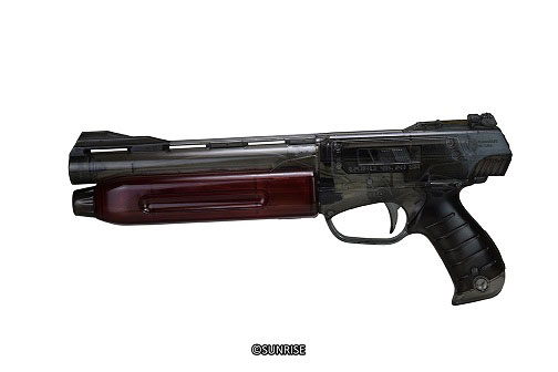 REAL FORM WATERGUN SERIES 第10弾 装甲騎兵ボトムズ BAHUSER GMA-571 ARMOR MAGNUM the Water  Gun 成形色 clearblackII