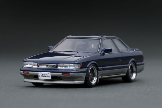 1/43 DISM F31 レパード アルティマ ダークブルーツートン Amazon.co.jp: アオシマ DISM 1/43 F31 レパード アルティマ