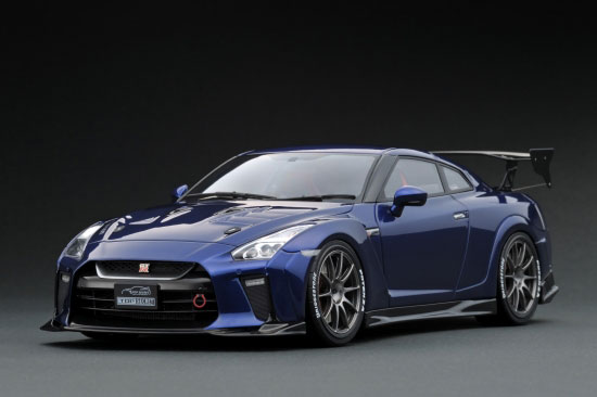 1/18 TOP SECRET GT-R (R35) Blue Metallic[イグニッションモデル