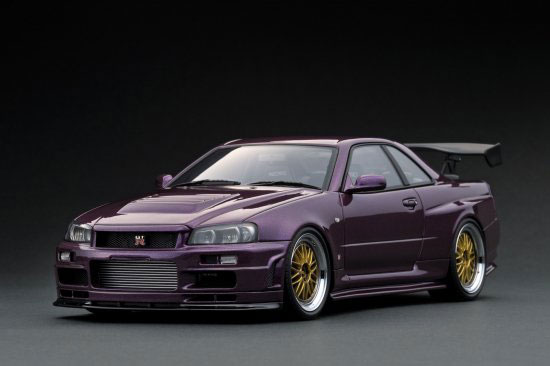1/18 イグニッションモデル スカイライン GT-R bnr34 r34 IG1476 1/18 TOP SECRET GT-R (BNR34) Gold | LINE UP | [公式