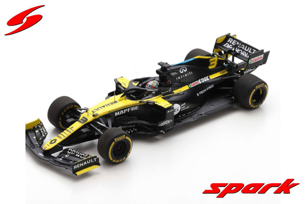 【クリックで詳細表示】1/43 Renault R.S. 20 No.3 Renault DP World F1 Team 8th Styrian GP 2020 Daniel Ricciardo[スパーク]《在庫切れ》