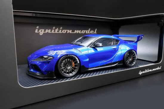 1/18 PANDEM Supra (A90) Blue Metallic[イグニッションモデル]【送料