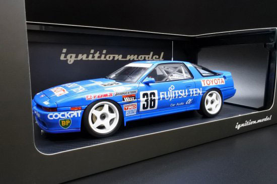 1/18FUJITSU TEN TOM'S Supra (#36) 1990 JTC[イグニッションモデル