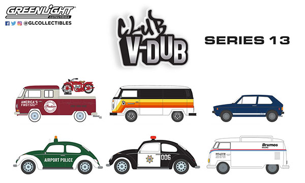 1/64 Club Vee-Dub Series 13 6種セット[グリーンライト]《在庫切れ》