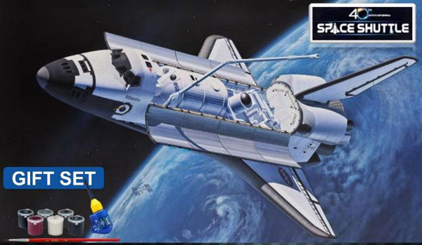 1/72 ギフトセット スペースシャトル 40周年記念 プラモデル
