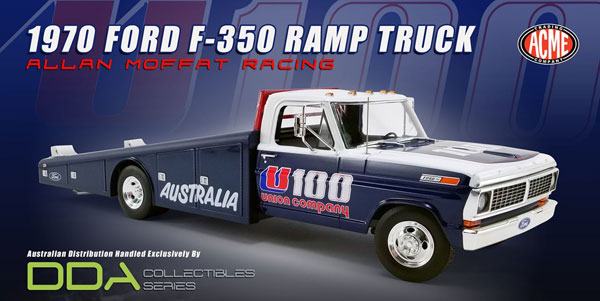 1/18 1970 Ford F-350 Ramp Truck - U100 - Allan Moffat Racing[ACME