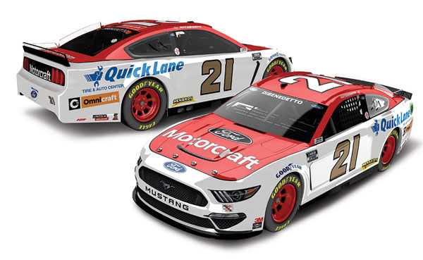 1/64 “マット・ディベネデット” #21 モータークラフト フォード マスタング NASCAR 2021[Lionel Racing]