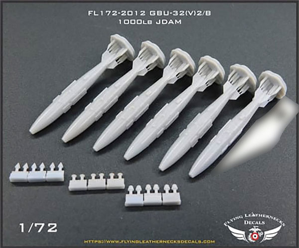 1/72 アメリカ軍 GBU-32(V)2/B 1000ポンドJDAM爆弾[フライングレザーネックス]《在庫切れ》