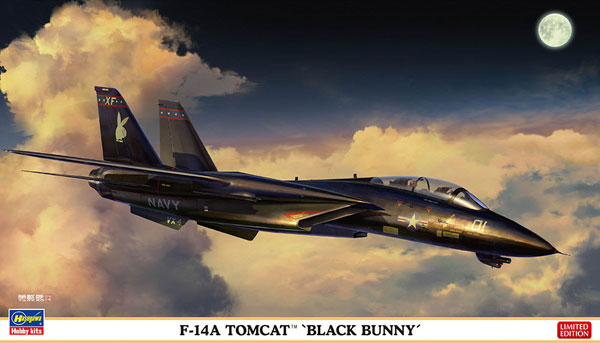 1/72 F-14A トムキャット “ブラックバニー” プラモデル[ハセガワ]《在庫切れ》
