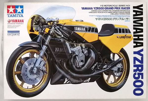 1/12 オートバイシリーズ No.1 ヤマハ YZR500 グランプリレーサー プラモデル