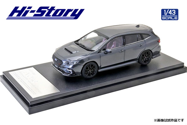 スバル レヴォーグ STIパフォーマンス1/43 マグネタイトグレー・メタリック 1/43 SUBARU LEVORG STI Sport (2020) STIスポーツパーツ マグネタイト