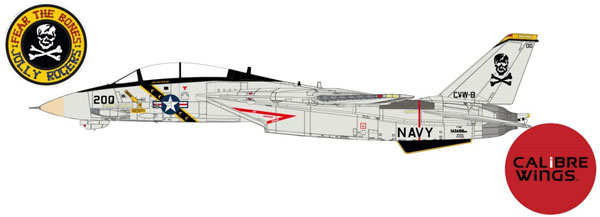 1/72 F-14A VF-84 ジョリーロジャース 162622[Calibre Wings]《在庫切れ》