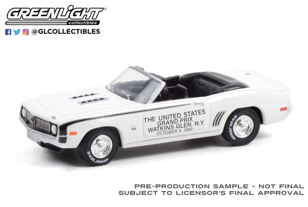 1/64 1969 Chevrolet Camaro Convertible The United States Grand Prix Pace Car, Watkins Glen International Raceway《09月仮予約》