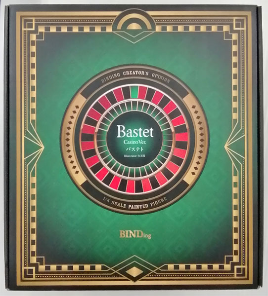 【中古】【特典】BINDing クリエイターズ オピニオン バステト CasinoVer. 1/4 完成品フィギュア (ネイティブオンラインショップ限定)[BINDing]