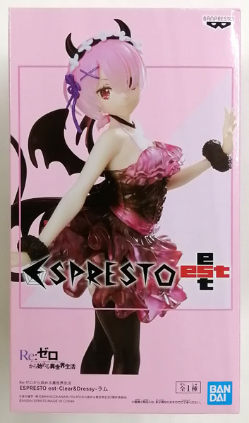 【中古】Re：ゼロから始める異世界生活 ESPRESTO est-Clear＆Dressy-ラム (プライズ)[BANDAI SPIRITS]