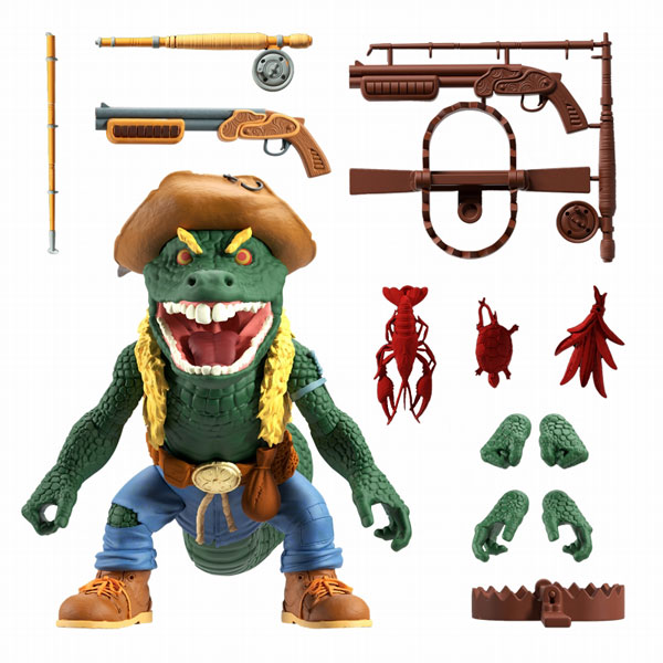 【中古】ティーンエイジ・ミュータント・ニンジャ・タートルズ TMNT wave 5/ レザーヘッド アクションフィギュア[スーパー7]