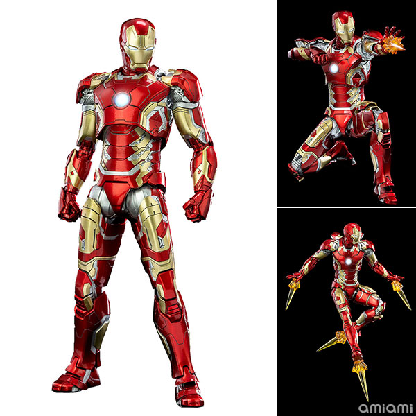 【中古】Infinity Saga 1/12 DLX Iron Man Mark 43 (インフィニティ・サーガ DLX アイアンマン・マーク43) フィギュア[スリー・ゼロ]