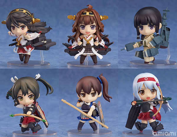 【中古】ねんどろいどぷち 艦隊これくしょん -艦これ- 全6種セット[グッドスマイルカンパニー]