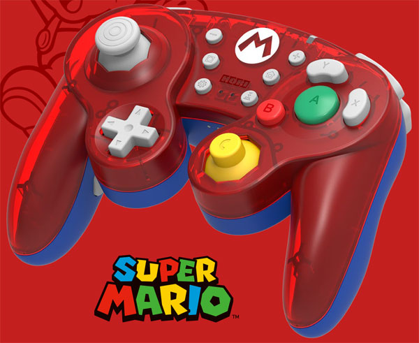 ホリ ワイヤレスクラシックコントローラ for Nintendo Switch マリオ 