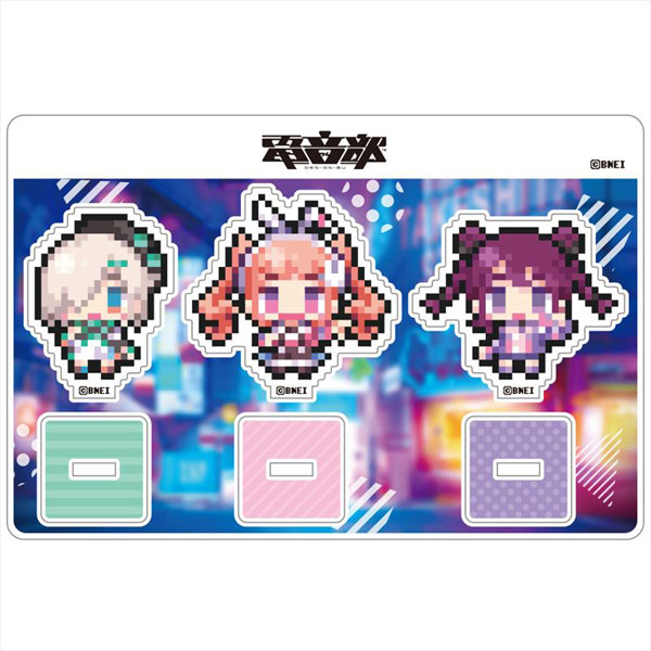 電音部 アクリルスタンド(ハラジュクエリア/ドット絵)[カーテン魂