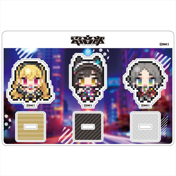 電音部 アクリルスタンド(アザブエリア/ドット絵)[カーテン魂]《在庫切れ》