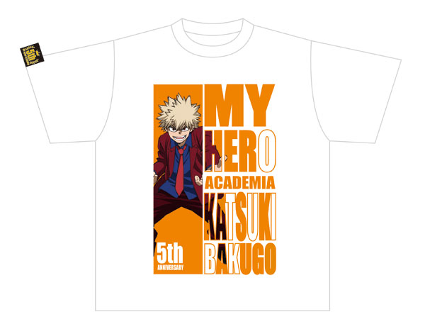 僕のヒーローアカデミア Tシャツ 5周年 爆豪[ムービック]《在庫切れ》