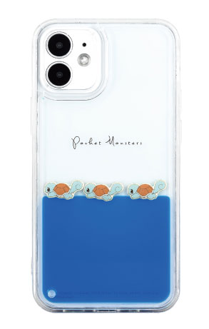 ポケットモンスター iPhone 12 mini 対応 ぷかぷかウォーターケース ゼニガメ[グルマンディーズ]《在庫切れ》
