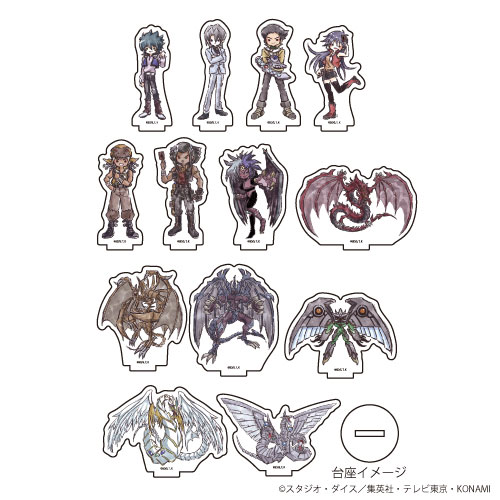 アクリルぷちスタンド「遊☆戯☆王デュエルモンスターズGX」02/グラフ