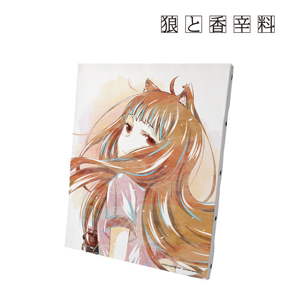 狼と香辛料 ホロ 15巻表紙イラスト Ani-Art キャンバスボード[アルマ
