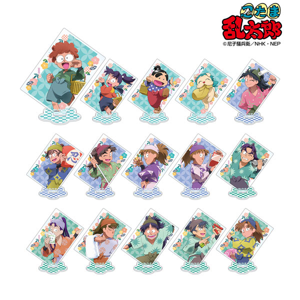忍たま乱太郎 描き下ろしイラスト みんなで商いver. トレーディングアクリルスタンド 15個入りBOX（再販）[アルマビアンカ]《０７月予約》