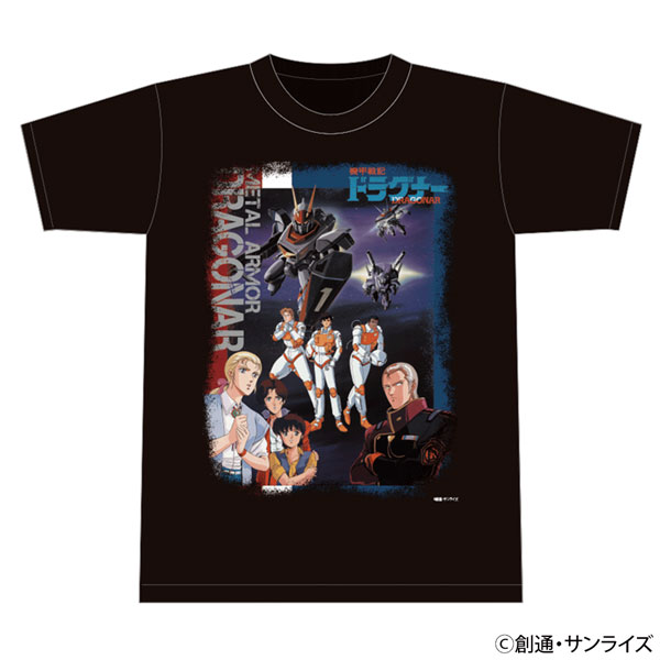 機甲戦記ドラグナー Tシャツ Lサイズ 漫画 アニメ 映画 ロボット サンライズ 機甲戦記ドラグナー』 Tシャツ キービジュアル XLサイズ