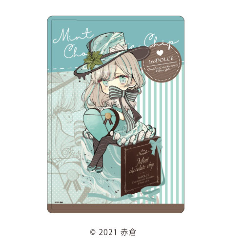 格安SALEスタート!の商品をすべて キャラクリアケース「イロドルチェ」08/チョコミントチップ アクリルスタンド