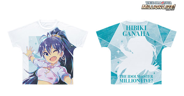 アイドルマスター ミリオンライブ！ 我那覇響 Ani-Art フルグラフィックTシャツ ユニセックス M[アルマビアンカ]《在庫切れ》