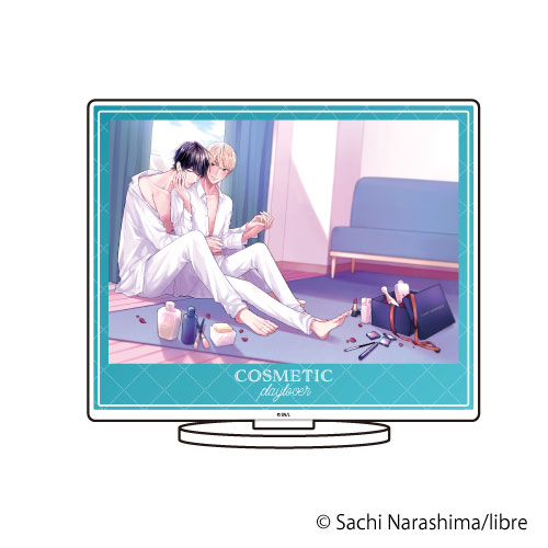 キャラアクリルフィギュア「コスメティック・プレイラバー」03/ブルー