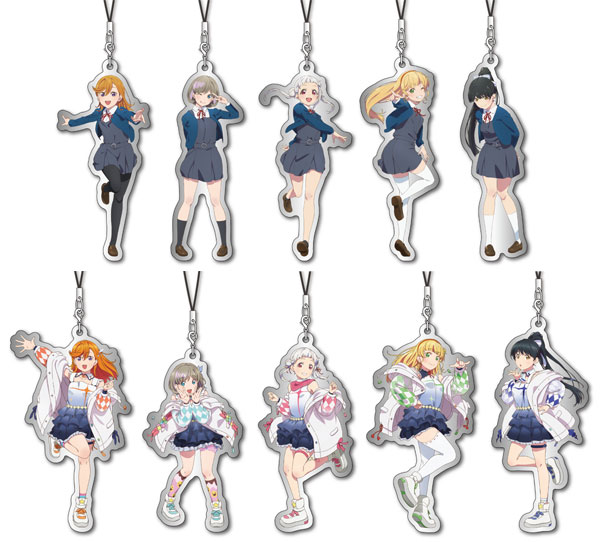 【新品未開封】Free! メタルチャームストラップ Vol.1 10個入 BOX ラブライブ！スーパースター！！ メタルチャームストラップVol.1 10個